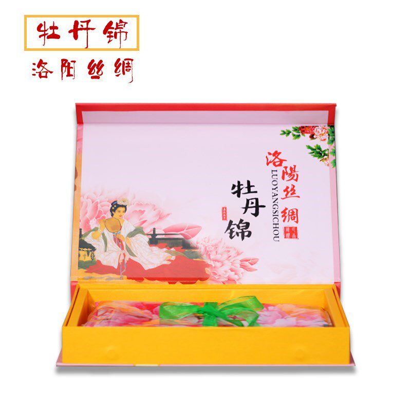 洛阳牡丹丝巾女春秋妈妈款春天春季夏季披肩百搭围巾纱巾长款薄款