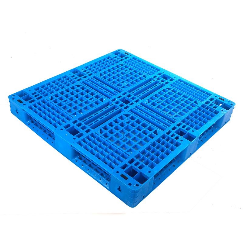 新款1212网格田字塑料托盘塑料卡板叉车托盘九脚托盘 防潮板塑胶