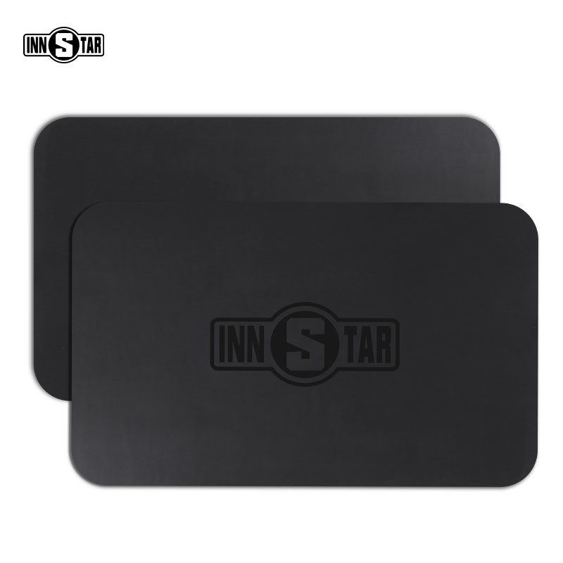 平板支撑垫肘垫小瑜伽垫防滑加厚柔软纯色橡胶垫子健腹轮健身跪垫