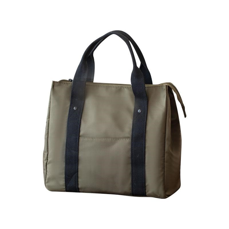 日式饭盒袋上班族手提大容量加厚铝箔保温袋高颜值防水通勤便当包