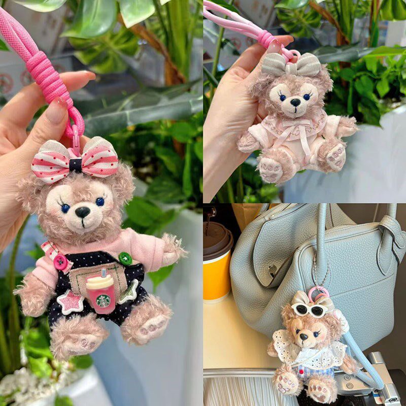 玫玫挂件书包挂坠小玩偶背包小挂件饰品可爱闺蜜礼物女生车内饰品