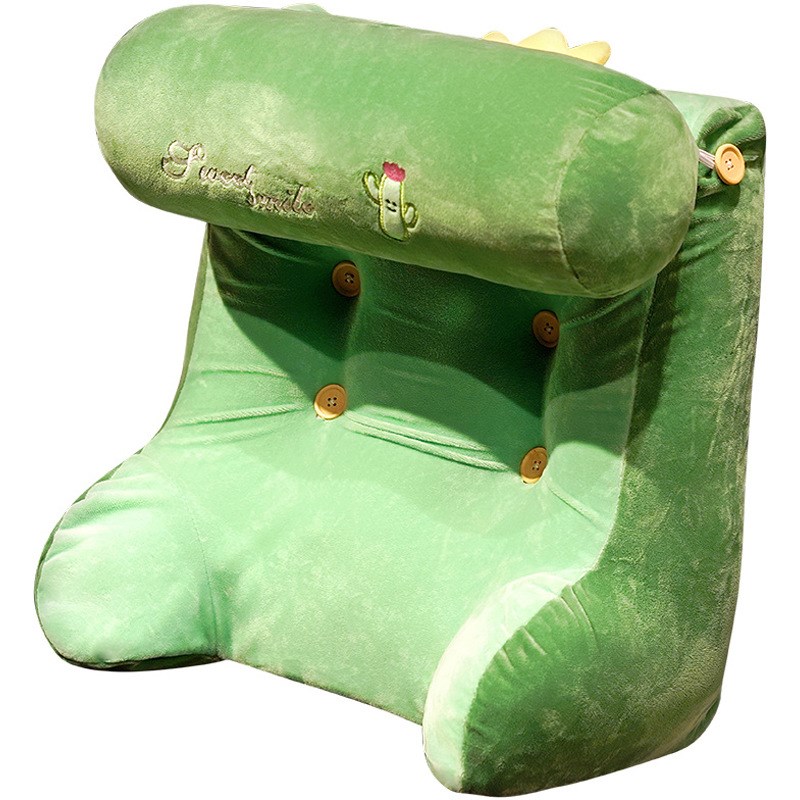 床头软包大靠背垫靠垫床上护腰靠枕三角读书榻榻米沙发抱枕可拆洗