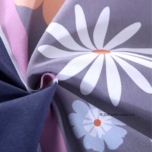 全棉加厚卡通印花帆布床单单件老粗布凉席三件套单人双人18m