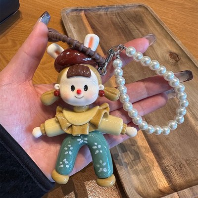 包包挂件高级感超火小人娃娃卡通挂饰可爱玩偶公仔小礼品潮玩