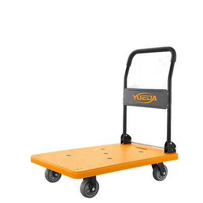 超静音手推平板车折叠小推车搬运车拉货手拉车可携式重型四轮车推