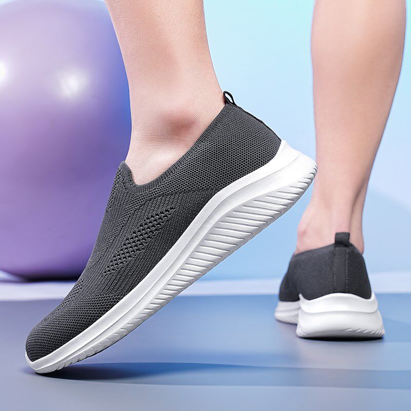 46码47码48码男鞋夏季特大码运动鞋男士一脚蹬肥脚网鞋轻便懒人鞋