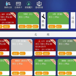 酒店收银系统,门锁对接,房态,工程师维修管理