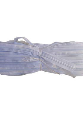 5号被套长拉链尼龙白色被罩浴帘蚊帐门襟整卷拉锁180米被子拉链