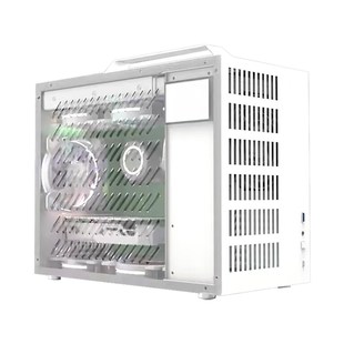 巧美M5MATX机箱侧透机箱紧凑型240水冷电竞迷你台式 电脑机箱桌面