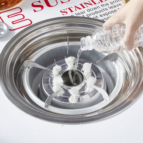 环保植物油矿物油火锅桌子安全可折叠不锈钢商用户外露营油盒桌子