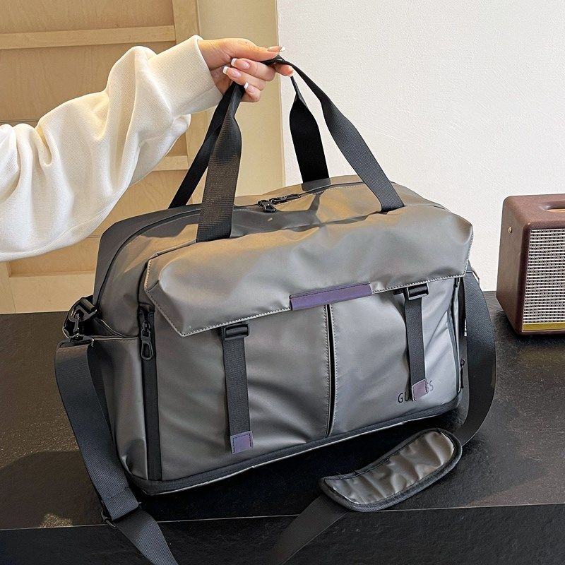 旅行包男款可套行李箱拉杆上的收纳附加包配包健身行李袋大容量男