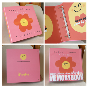 memobox儿童成长相册3寸4寸5寸6寸7寸大容量插页式家庭纪念相册