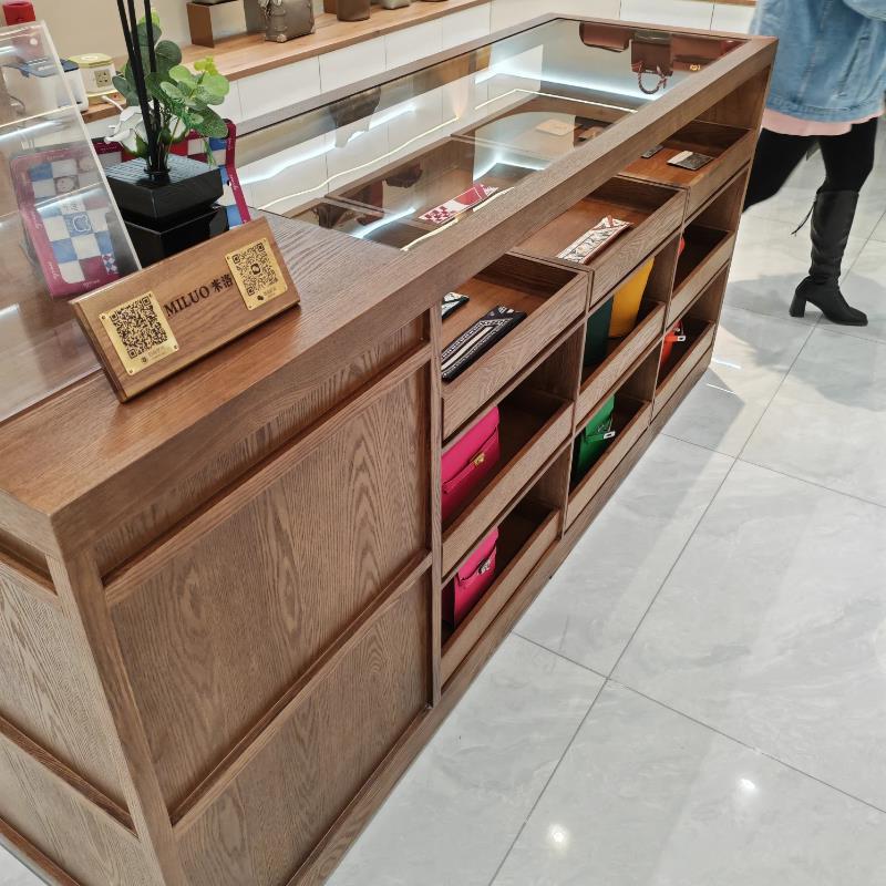中岛台展示桌展台储物柜烤漆服装店装饰品柜摆件流水台陈列展示台