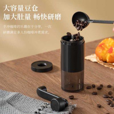 手摇咖啡研磨机手动磨豆机电动咖啡机家用小型便携式意式咖啡器具