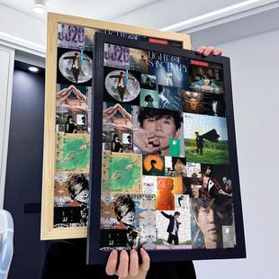 林俊杰专辑周边拼图1000件桌面饰品创意生日礼物定制DIY木制