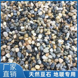 四川过滤石头地暖找平回填专用豆石水洗滤料河卵石鹅卵石铺地造景