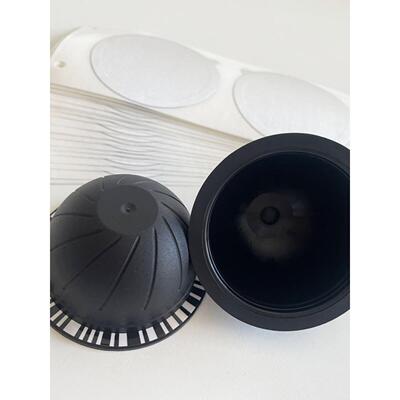 DIY兼容NESPRESSO Vertuo系列咖啡机Vertuoline咖啡胶囊空壳贴膜