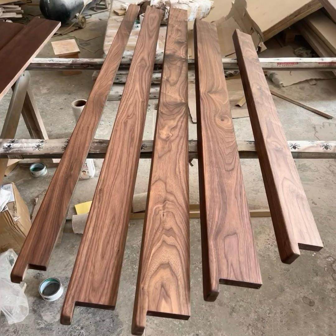 北美黑胡桃木窗台板 飘窗包边实木板材原木木料加工木质定制桌面,基础建材,原木板/实木板,淘宝优惠券,粉丝福利购,淘宝优惠卷