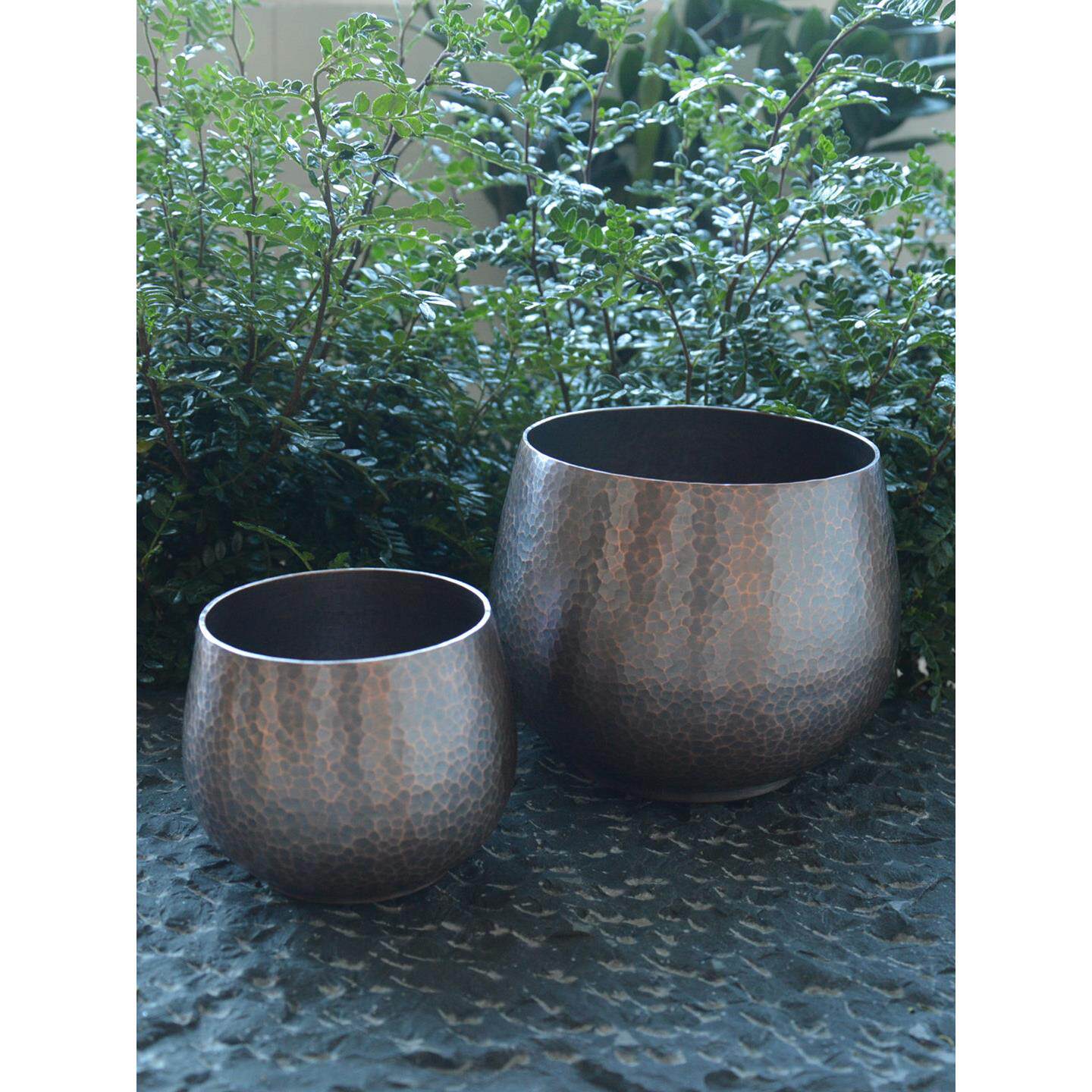 紫铜大茶洗手工锤纹锻打纯铜茶渣缸废水缸废水铜家用笔洗水盂中式