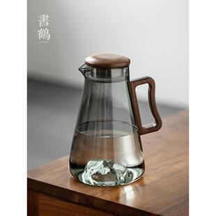 家用冷水壶玻璃耐高温冷水壶冷水杯套耐热大容量果汁茶壶沸水瓶