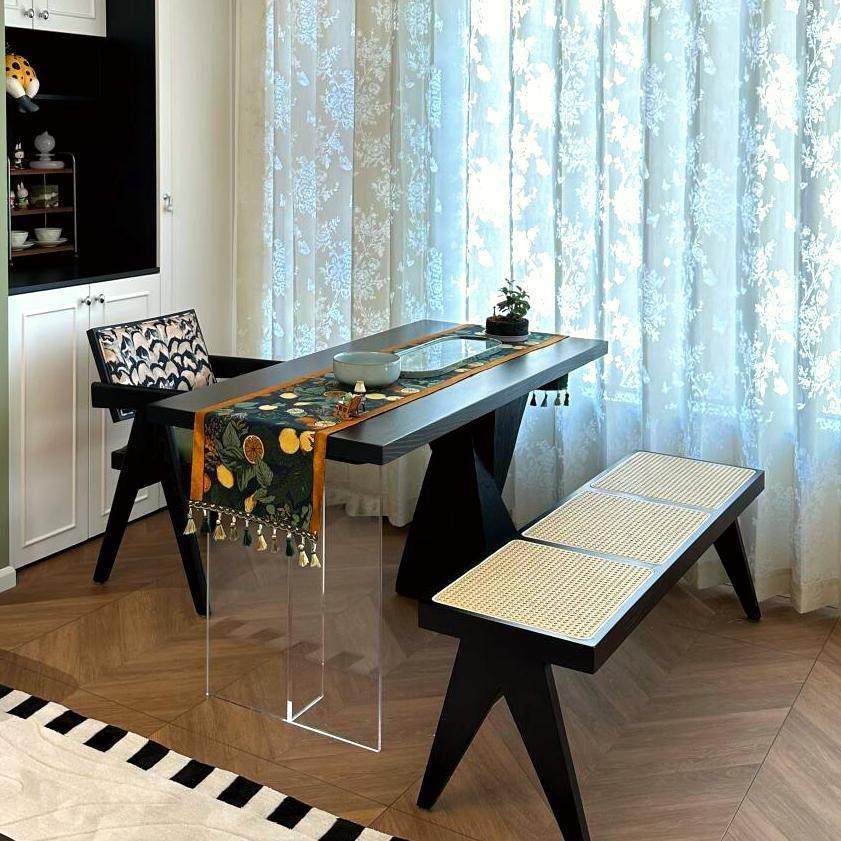 现代简约阳台实木茶桌椅组合极简悬浮设计师小户型家用大板泡茶台,住宅家具,家用茶台/茶桌,淘宝优惠券,粉丝福利购,淘宝优惠卷