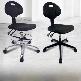 pu防静电椅子靠背无尘实验室专用凳子升降学校医院车间工作旋转椅