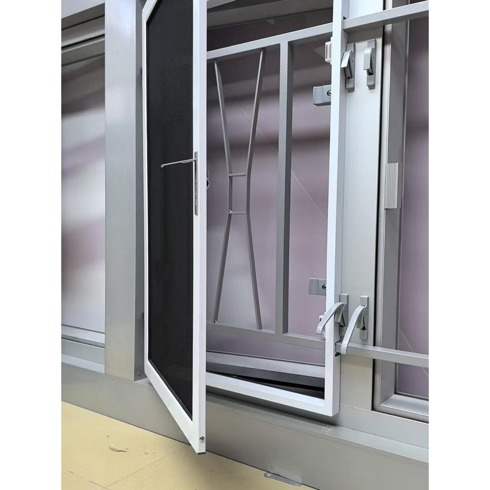 定制金刚网纱窗铝合金防蚊自装免打孔高清网防猫跳楼易拆洗防猫网