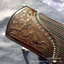 金丝楠木实木精雕山水款 古筝 演奏古筝专业古筝 厂家 扬州古筝