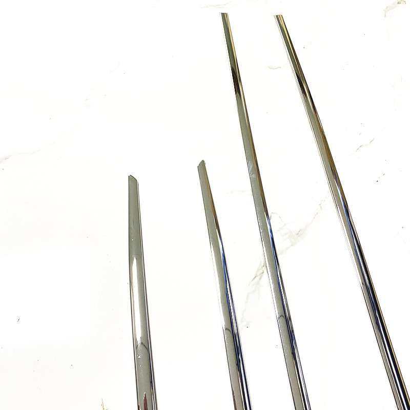 适用奔驰E级W207双门轿跑车门装饰条E260 E350coupe侧裙电镀亮条