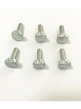 DIN464梅花平头台阶螺钉 8.8级三价彩锌96H M6*16