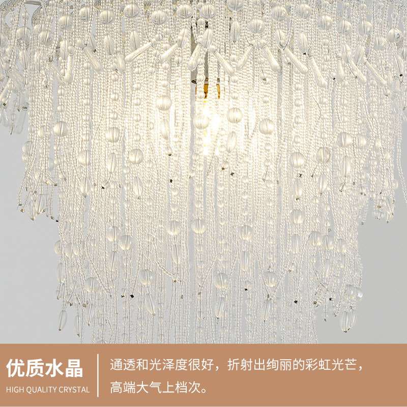 跨境美式轻奢餐厅客厅吧台吊灯简约设计师样板房书房服装店灯具