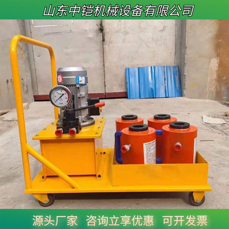 中铠生产换热器维修工具 换热站配套换热器夹紧器 板换夹紧器
