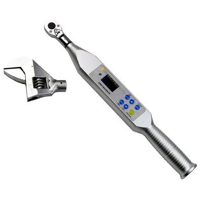 160-800Nm数显扭矩扳手 可换头数字测力扳手扭力工具精度1%实干YX