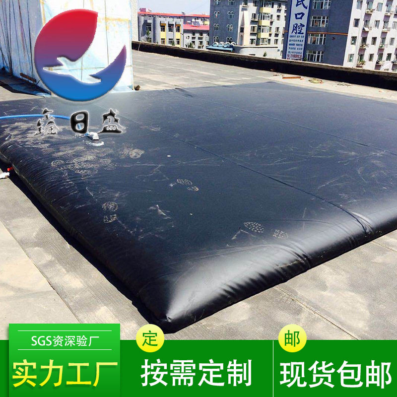 黑色太阳能晒水袋 容量可定水囊户外加热 酒店浴池用热水袋