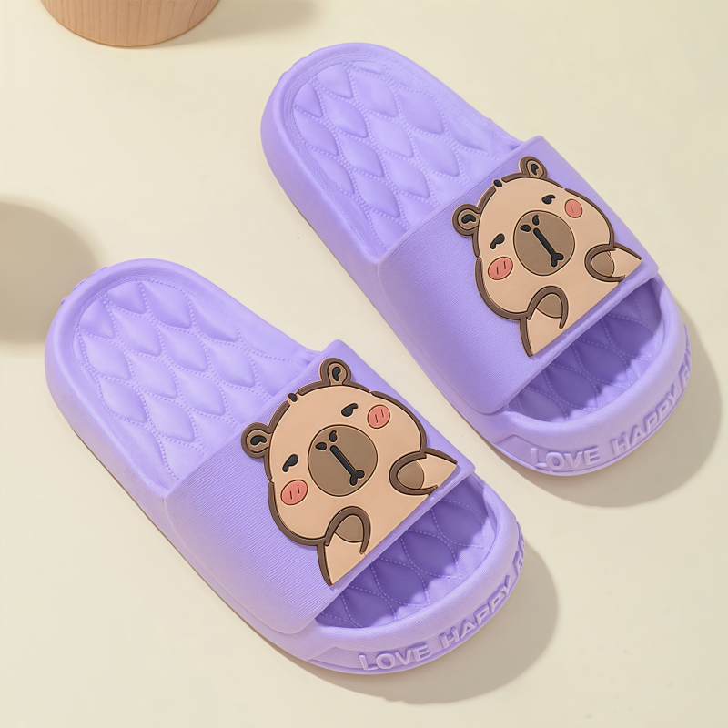 儿童拖鞋可爱卡皮巴拉男女宝宝居家休闲防滑软底包头卡通洗澡凉拖,童鞋/婴儿鞋/亲子鞋,儿童凉拖鞋,淘宝优惠券,粉丝福利购,淘宝优惠卷