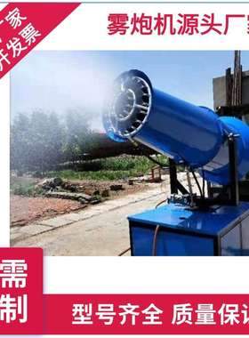30米/50米/80米三档调节雾炮机 工地除尘全自动防冻降尘设备