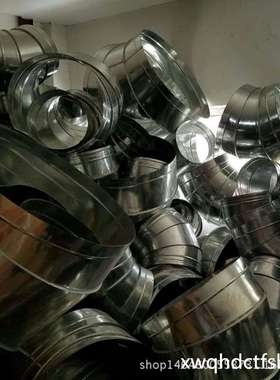 风管及配件三通排烟管304不锈钢镀锌风管螺旋通风管道排风管道