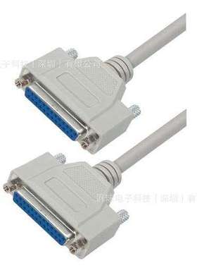 L-COM CSMN25FF-50 优良型D-Sub模制线缆 DB25母头/母头 现货