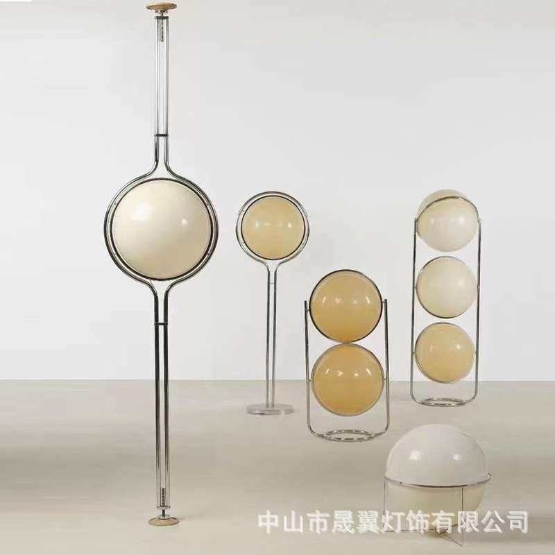 新款系列亚克力奶白球个性创意简约设计师落地灯样板房卧室床头灯,节庆用品/礼品,路引,淘宝优惠券,粉丝福利购,淘宝优惠卷