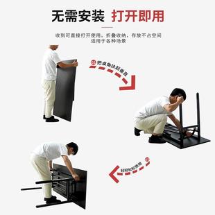 书桌家用办公桌小QPP桌子简易学写习字桌室长 可折卧叠电脑桌台式