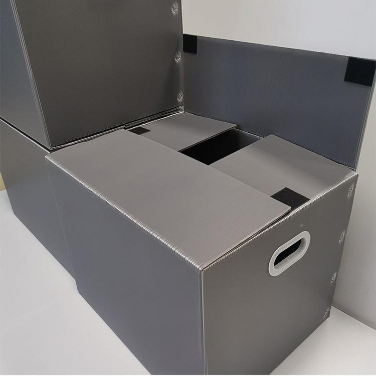 5个装日搬塑料箱GWI折叠整理箱防水瓦楞板周转子箱收纳箱搬家家式