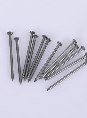 .6*5高硬度水小泥2钉装修工地0圆头钉子NAP抛光铁钉厂家