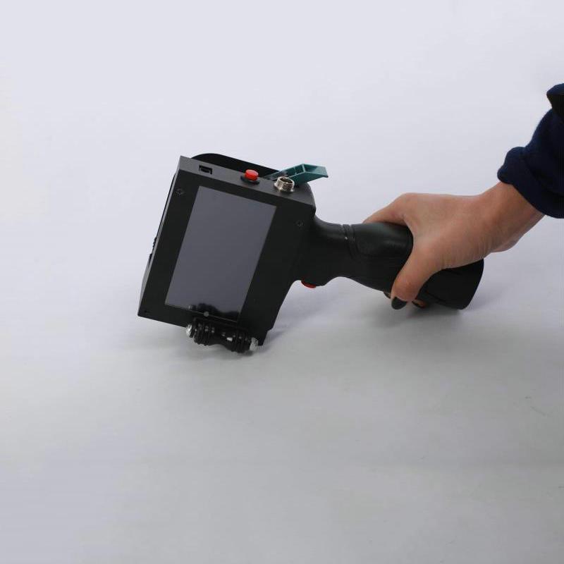 小式型智能手持喷码机触摸屏打DWX自动打标机日期喷码字保质期符