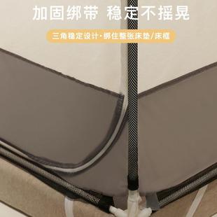 卧包免安装 类蒙古蚊帐家用202室3新款 支架加厚加密400307A防摔儿