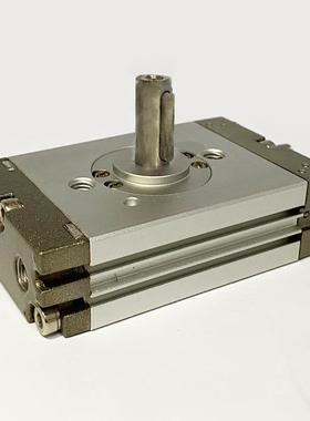 卓一气动CRQ2B0系列旋转气缸1100/5/2/NXN30/4-90-180旋转角度双