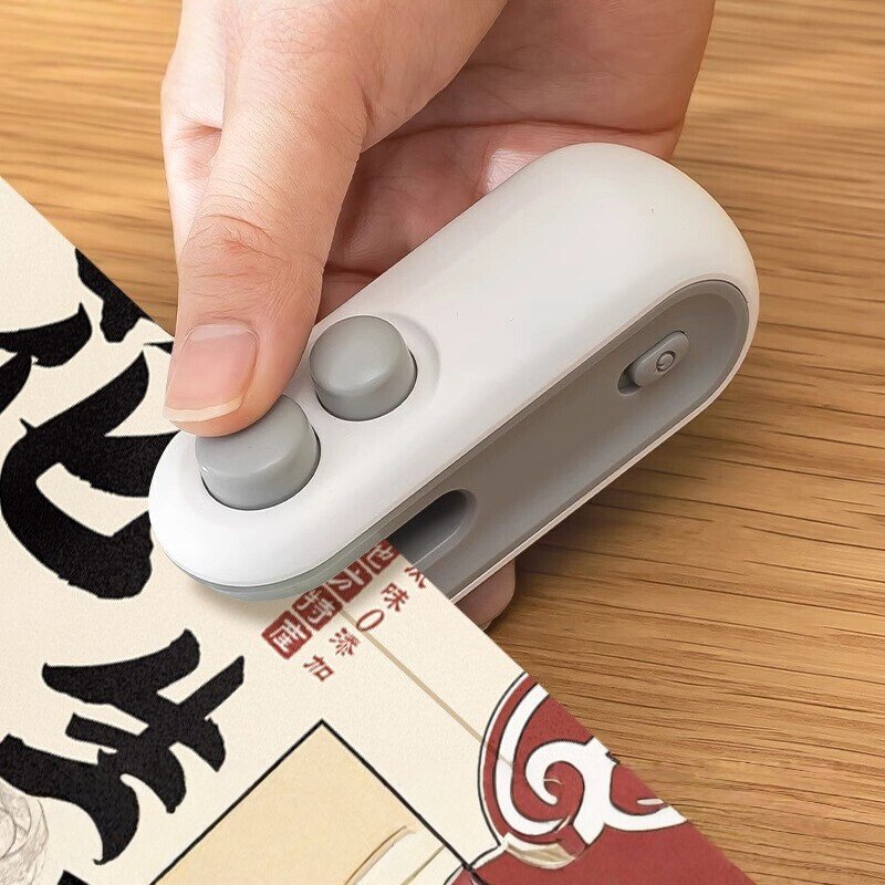 日系封口机小型充电封口器便携零食塑封神器家用塑料包装袋密封机