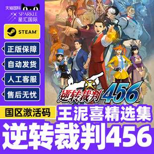 Steam游戏 逆转裁判456 王泥喜精选集 国区激活码CDKey Apollo Justice: Ace Attorney Trilogy PC中文正版