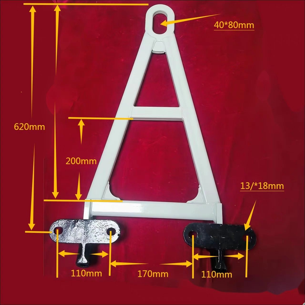 热卖汽车厂家郑州比亚迪工位器具周转车料架专用重型牵引挂钩拖钩