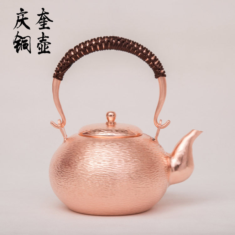 定制壶厂家茶壶批发铜茶壶烧水铜壶 加汤壶 挂钩款壶