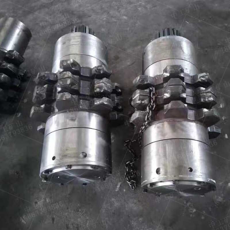 40T刮板机配件链轮 1000型转载机链轮轴组 矿用链轮组件